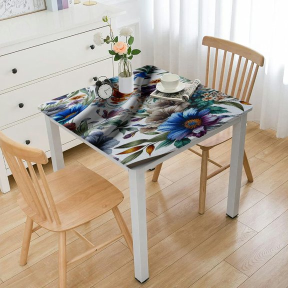 nygtbtfer Rectangle TableclothStainproof Tablecloths,Wipeable Table Cloth Wrinkle-Free for Round/Rectangle/Square/Party/Wedding,