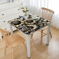 thumbnail image 1 of nygtbtfer Rectangle Vinyl Flannel Backed Tablecloth, , Indoor/Outdoor Vinyl Table Cloth, s and White, 1 of 7