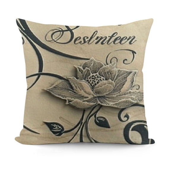 nygtbtfer Retro Plaid Euro Style Throw Pillow Covers Inspirational Quote Decorative Pillow Case Linen Cushion Cover Decor Pillowcase for Home (Retro Plaid Set)