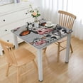 thumbnail image 1 of nygtbtfer Round Oil-Proof Table Cover Stain-Resistant Table Cloth Round Tables white, 1 of 8