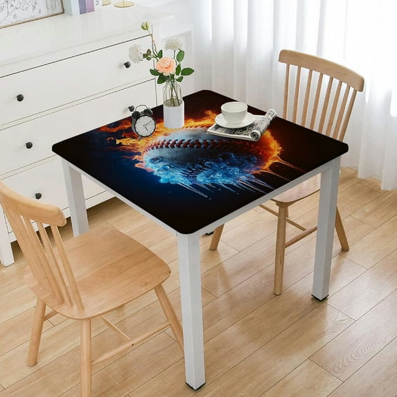 nygtbtfer Round Tablecloth, Table Cloth, Water Ball Washable Table Cover with for Restaurant, Picnic, Wedding, Indoor and Outdoor Dining