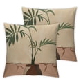 thumbnail image 1 of nygtbtfer Set of 2 Mid Century Throw Pillow Vases and Colorful Minimalistic Arch Decorative Polyester Pillow Cases Square Pillocases for Bed Sofa White, 1 of 7