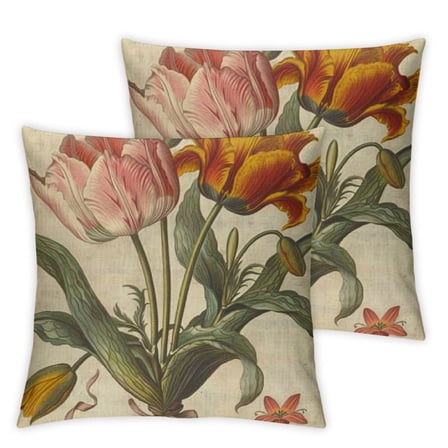 nygtbtfer Set of 2 Decorative Throw Pillow Covers // Throw Pillowcase for White