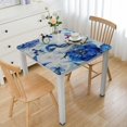 thumbnail image 1 of nygtbtfer  Spring Tablecloth, Blue Floral Table Cloth for Recatangle Table, Hydrangea Table Cover Wrinkle Free for Patio, Picnic, Party Decor, 1 of 7