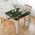 thumbnail image 1 of nygtbtfer Square Fitted Polyester Tablecloth, Decorative Table Cover,Oil &amp; Dust Proof Table Clothes for Living Room Kitchen Use white, 1 of 7