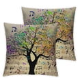 thumbnail image 1 of nygtbtfer Square Pillow Cushion Cover,Abstract Cushion Covers Home Decorative Throw Pillowcases White, 1 of 7