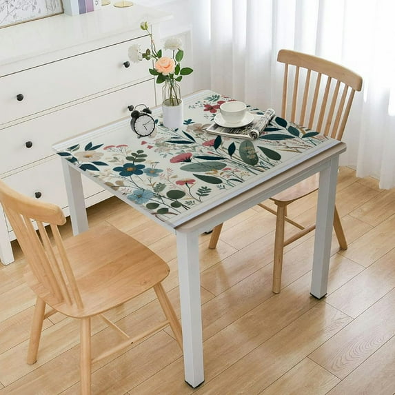nygtbtfer Table Cloth Linen Farmhouse Tablecloth Soft Decorative Rectangle Table Cover Kitchen Tabletop Cover for Parties, Wedding - Spring/Summer -