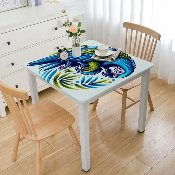 nygtbtfer Table Cloth Rectangle Tablecloth Outdoor Washable Winkle and Stain Resistant Spandex Table Cover for Kitchen Dining Tabletop Decoration