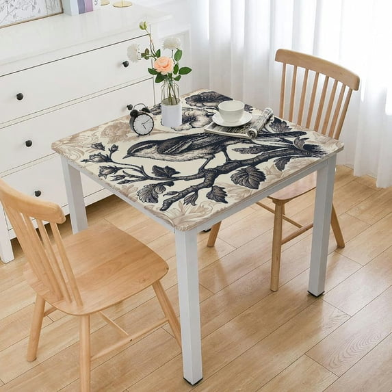 nygtbtfer and - Table Cloth TableCloths Reusable Table Covers Durable Picnic Mat Outdoor Table Cloths Cover Protector For Parties Kitchen Dining Elastic Edge