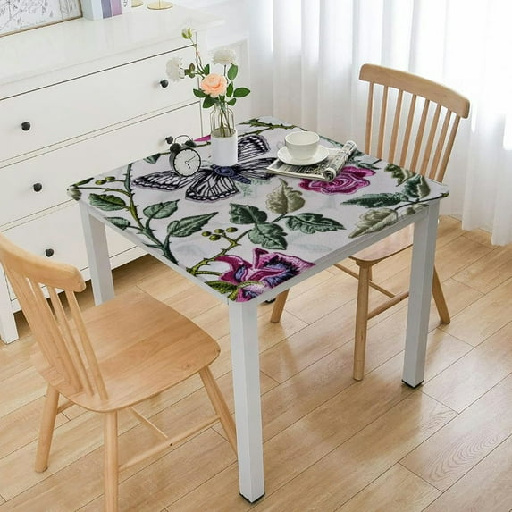 nygtbtfer Table Tablecloths Square Table, Washable Table Cover Spillproof Spring Summer Table Cloths Cover for Picnic Indoor Outdoor Dining