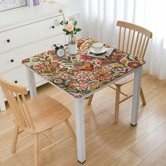 nygtbtfer Tablecloth Party Decorations Daisy Flower Party Table Cover Seasonal Country Rectangular Kitchen Dining Room Table Decor