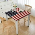thumbnail image 1 of nygtbtfer Tablecloth , Patriotic American Flag Table Cover for Party Picnic Dinner Decor, 1 of 7