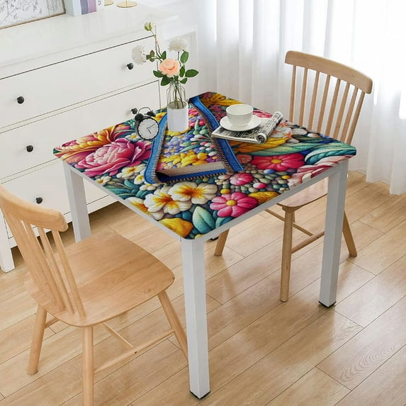 nygtbtfer Tablecloth Stainproof Tablecloths,Wipeable Table Cloth Wrinkle-Free for Round////Party/Wedding,