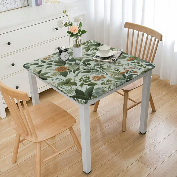 nygtbtfer Tablecloth , Washable Table Cover for Party Picnic Dinner Decor White