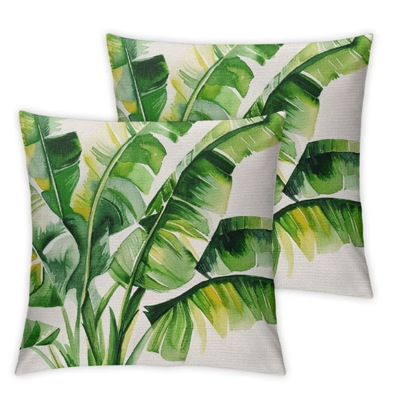 nygtbtfer Throw Pillow Cover Banana Home Decor Pillowcase Cushion White