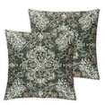 thumbnail image 1 of nygtbtfer Throw Pillow Covers Carpet Ethnic Pillow Cases Rug Throw Pillows Set of 2 Home Decor for Room Porch Patio Couch Outdoor White, 1 of 7