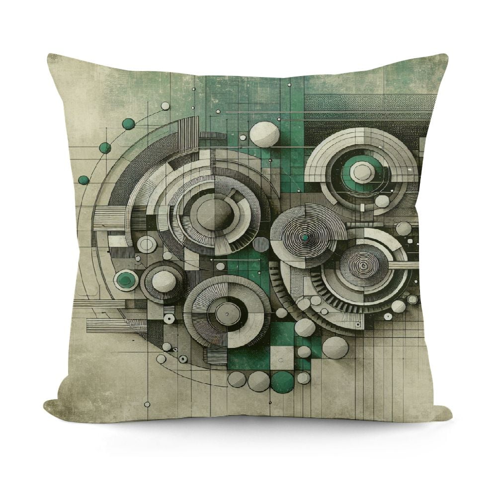 nygtbtfer Throw Pillow Covers for Bed Sofa,Green Grey Pillow Covers