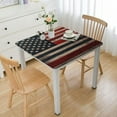 thumbnail image 1 of nygtbtfer USA Tablecloth, Adorn National Democracy Art Rough Wood Print, Rectangular Table Cover for Dining Room Kitchen Decor, 1 of 7