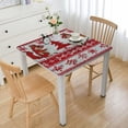 thumbnail image 1 of nygtbtfer Winter Knitted Table Cloth Christmas Round Tablecloth Washable Table Cover for Kitchen Outdoor Party Wedding, 1 of 7