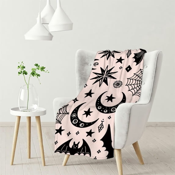 nygtbtfer and Throw for Sofa Room Decorations Pink Cute