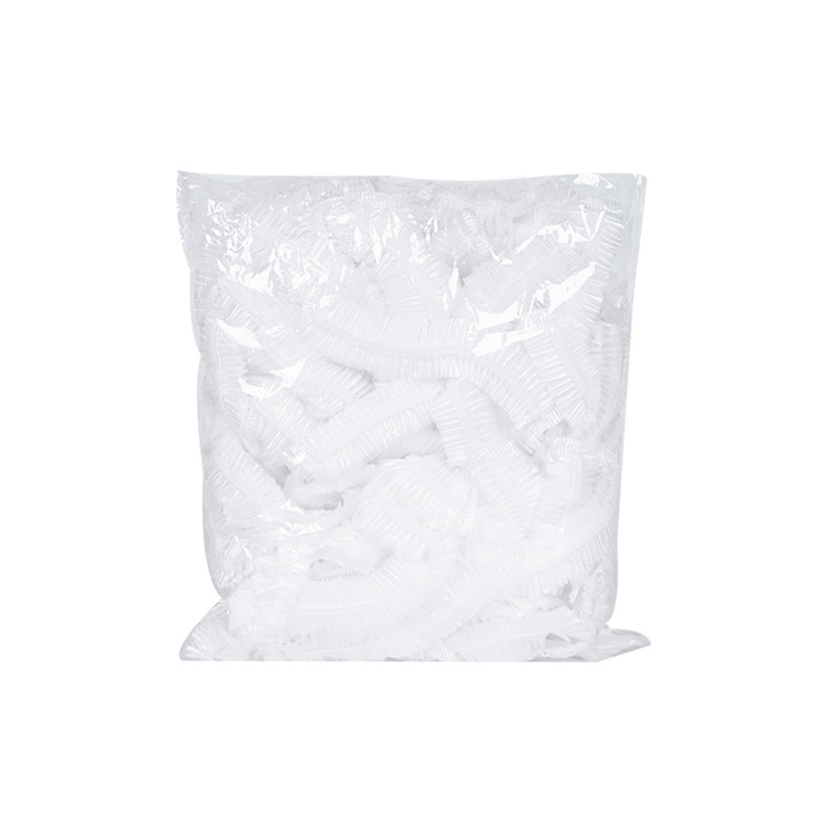 nzhaoha 100 Pack Elastic Food Covers Disposable Stretch Bowl Covers 14/15/16 Inch Kitchen Food Storage Plastic Wrap