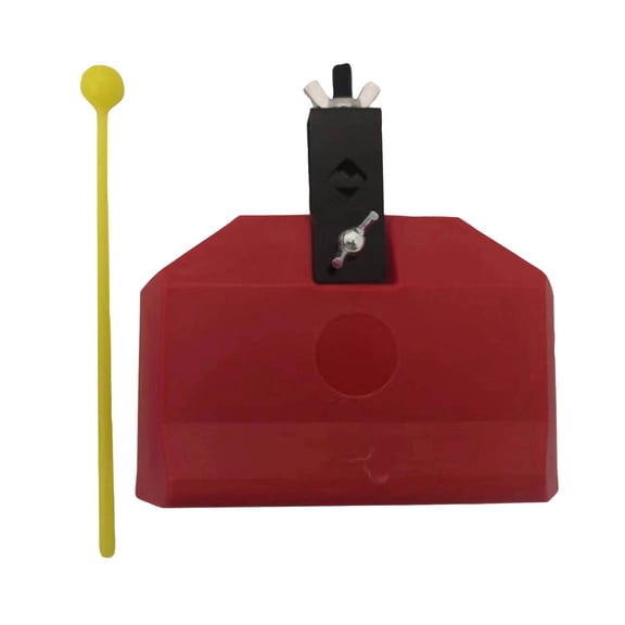 nzhaoha Colorful Woodblock Percussion Instrument with Mallet Plastic Percussion for Music Education Band Performance Rhythm Practice