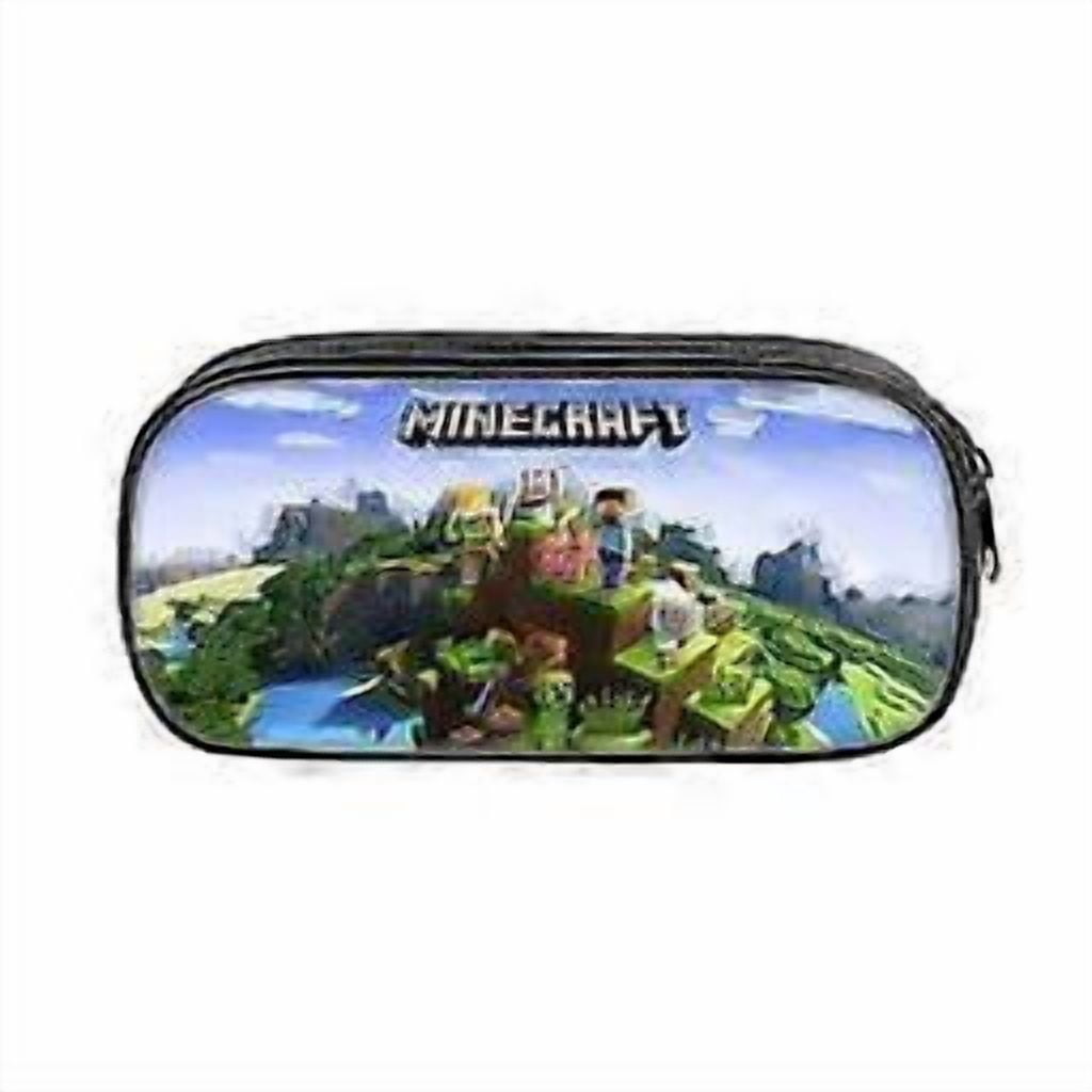 Java Edition Minecraft Case Cover o159 Minecraft Minecraft Pencil Case Vertical square stationery case ...