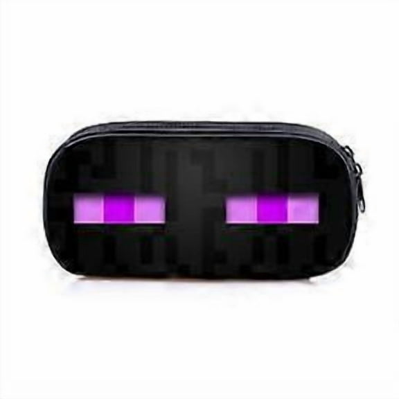 o179 Minecraft Minecraft Pencil Case Vertical square stationery case Polyester gaming peripheral pencil case fgy179