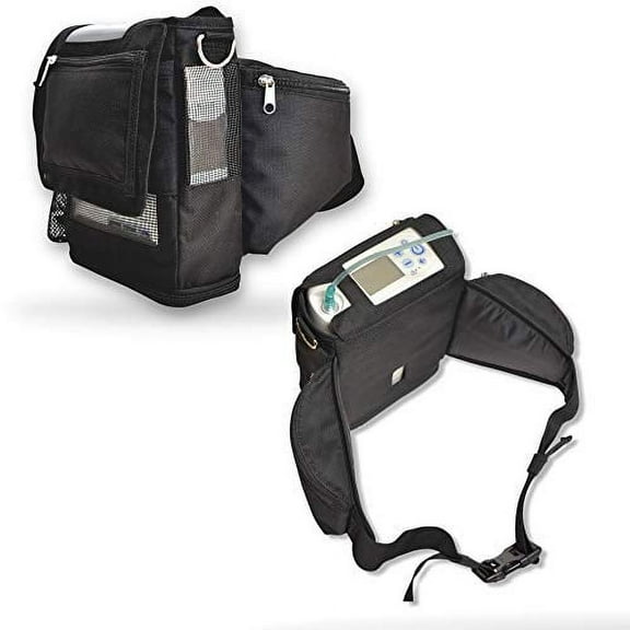 o2totes Fanny Pack Fit For Inogen Rove 6 Hip/Fanny Pack - Black