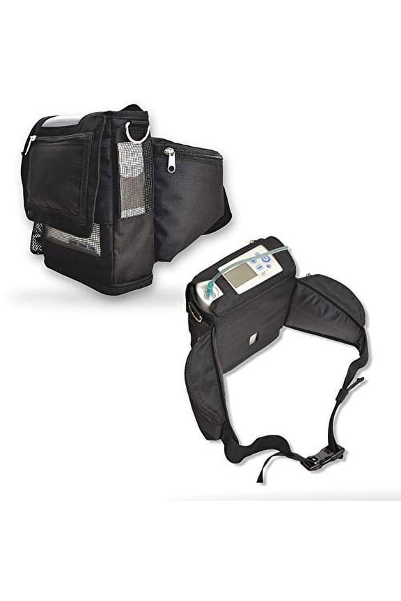 Fanny Pack Fit For  Inogen Rove 6 Hip/Fanny Pack - Black
