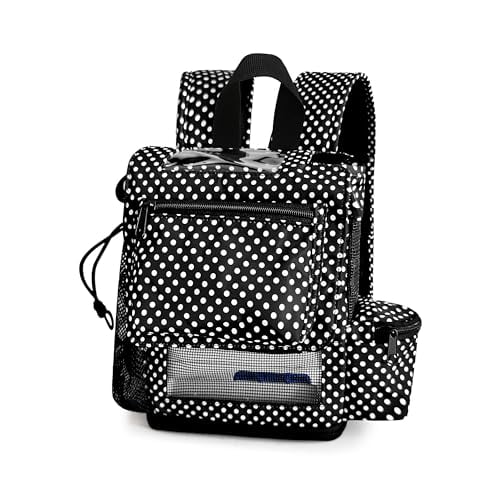 o2totes Rove 6 Lightweight Backpack w/Pockets - Polka Dot
