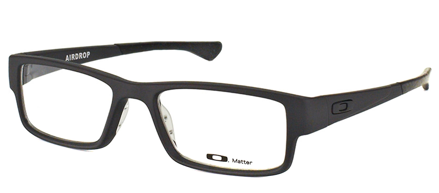 小物 Drop Oakley Airdrop Plastic Unisex Rectangle Eyeglasses Black