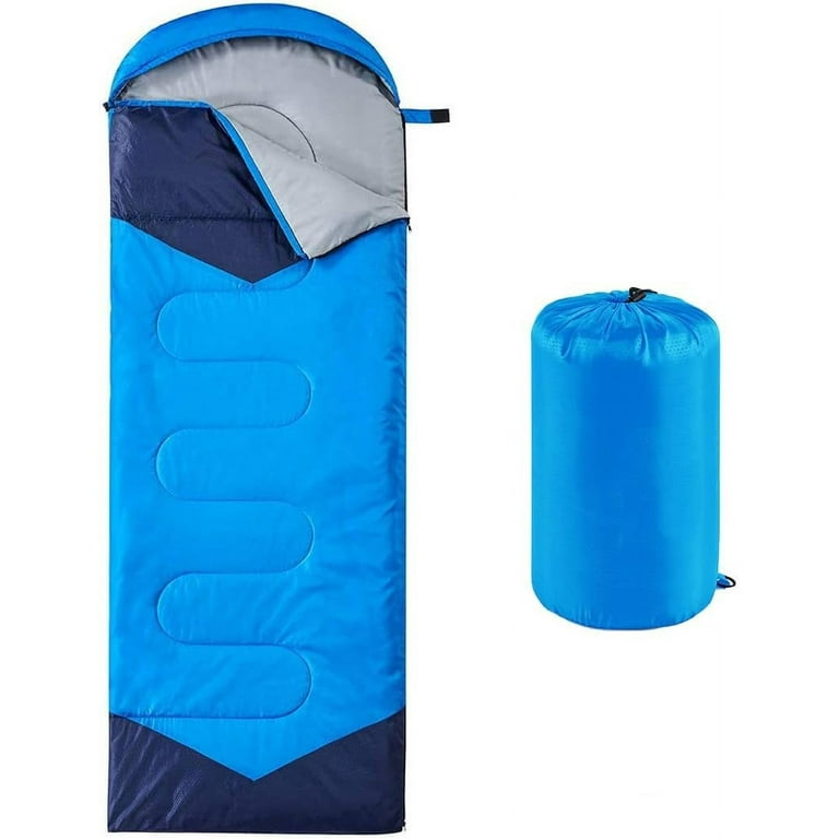 oaskys Camping Sleeping Bag - 3 Season Warm & Cool Weather - Summer,  Spring, Fall, Lightweight, Waterproof for Adults & Kids - Camping Gear  Equipment, Traveling, and Outdoors 