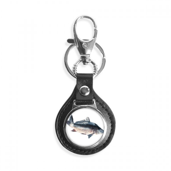 ocean fish activity food key link chain keyholder finder hook metal