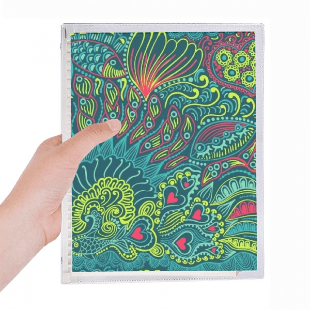 ocean foreign lands biology notebook loose diary refillable journal statiry