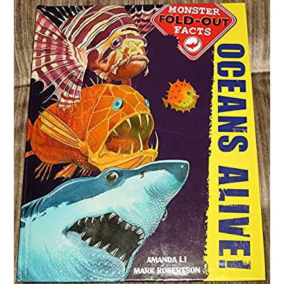 Pre-Owned oceans alive: monster fold-out facts Paperback