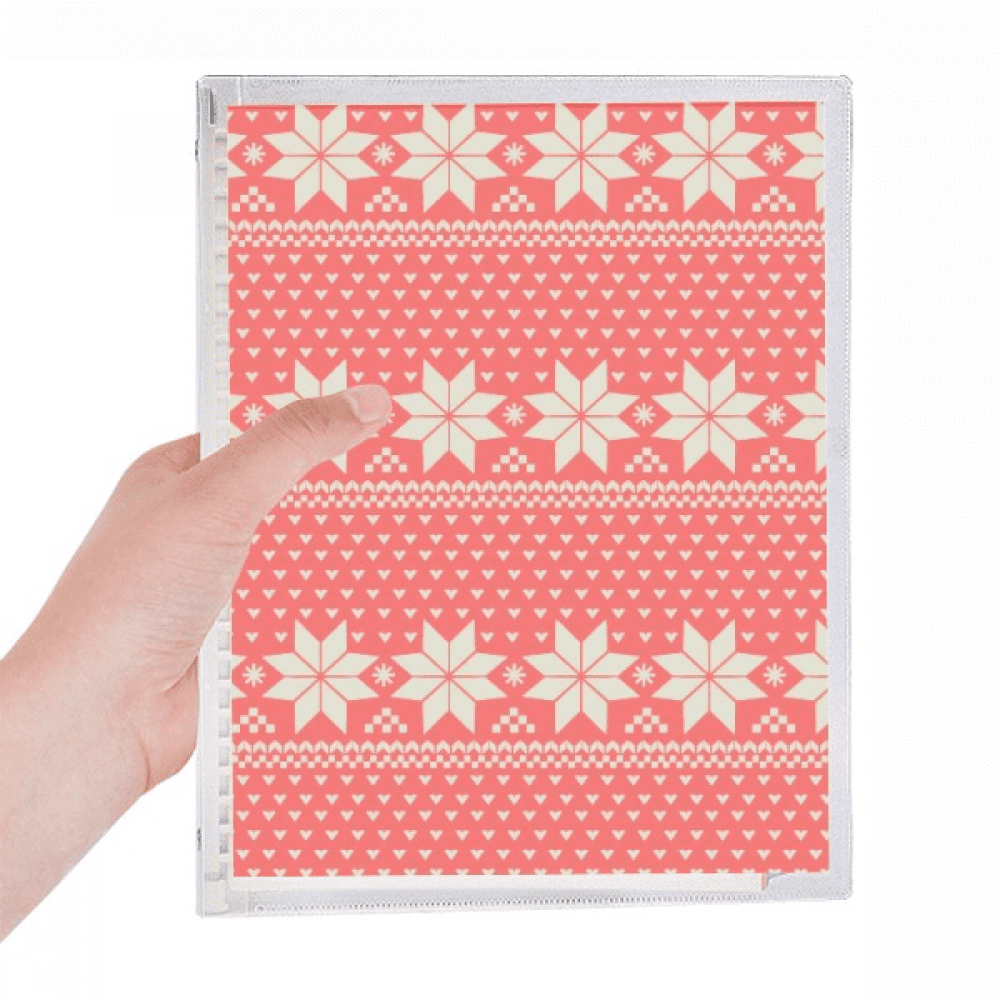 octagonal Shaped illustration pattern notebook loose diary refillable journal statiry