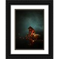 thumbnail image 1 of octavandy 24x32 Black Ornate Wood Framed with Double Matting Museum Art Print Titled - Candle Of Eternity, 1 of 4