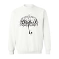 thumbnail image 1 of "october" Umbrella Design Sweatshirt Women -Image by Shutterstock, Female Large, 1 of 4