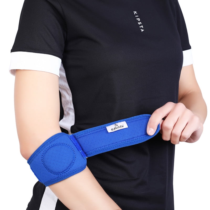 odhilife Elbow Support Neoprene Blue