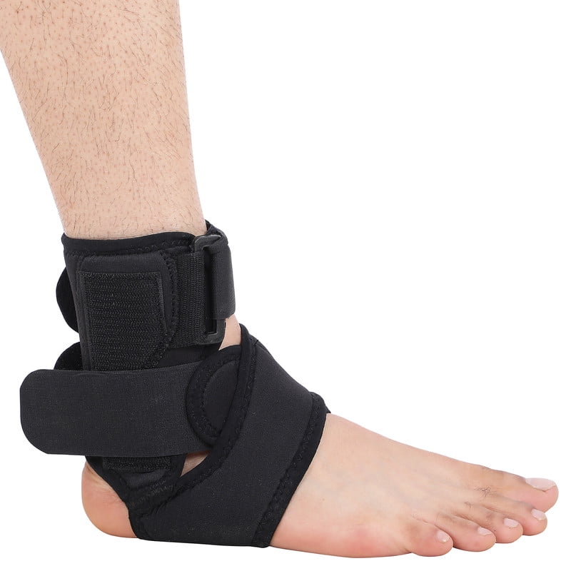 odhilife Neoprene ankle Brace Black with splint