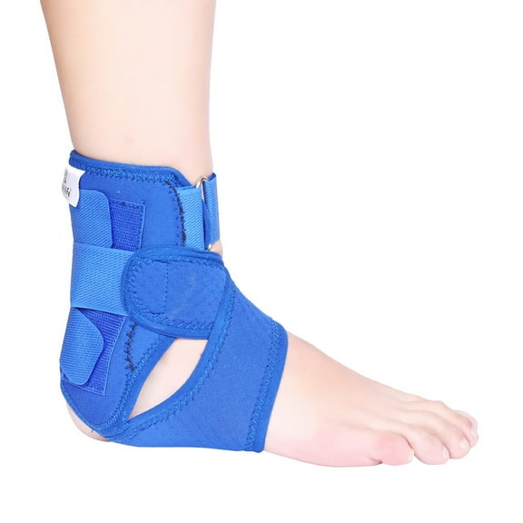 odhilife Neoprene ankle Brace Blue with splint