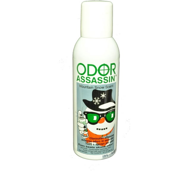 odor assassin odor eliminator mountain snow scent