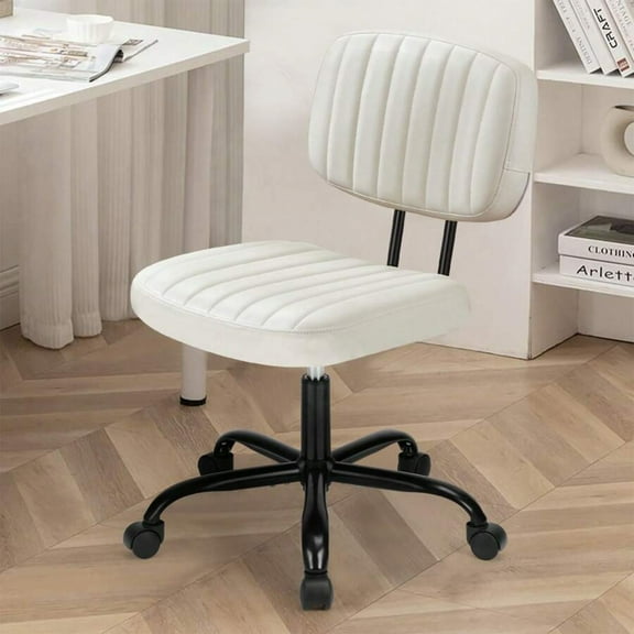 odorsTT Armless Office Chair Adjustable Swivel Computer Mesh Desk Chair,Home Office Chair