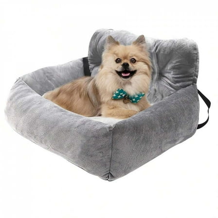 odorsTT  Car Dog Carrier Portable Car Pet Front And Back Seat Carrier - Soft Dog Crate & Car Seat Cushion For Travel