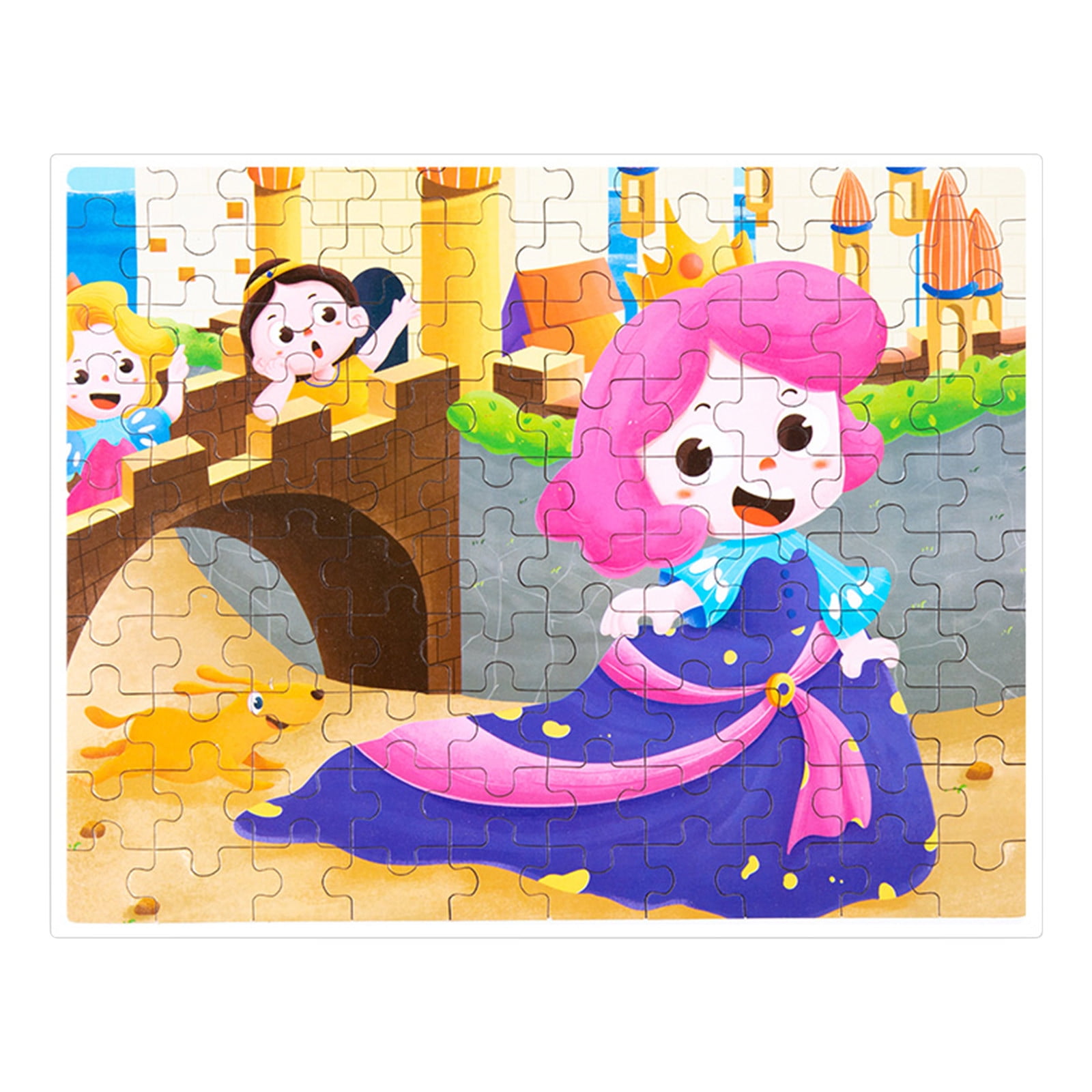oefntac Cyber&Monday Deals 2024 Best Gifts Toddler Toys 100 Puzzle in a