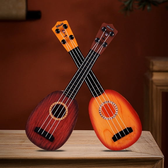OEFNTAC Toys Kids Ukulele Guitar 14 Inch 4 Strings Beginner Musical Instrument Educational Toy for Children Toddlers Outdoor Toys