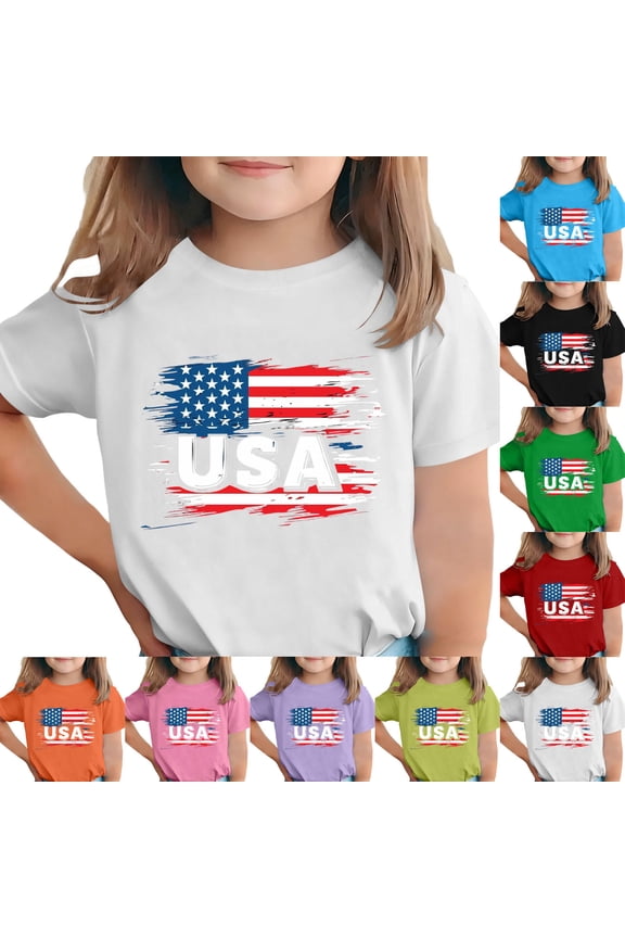 Kids 250 Anniversary America Flag Shirt for Boys Girls USA 250th Years Birthday 1776 July 4th T-Shirt Black 170