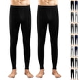 thumbnail image 1 of oelaio Men's Thermal Compression Pants 2 Pack Base Layer for Cold Weather Wintergear Sports Running Leggings Tight Gray&Navy XXL, 1 of 4