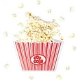 of 10) Reusable Plastic Popcorn Tubs